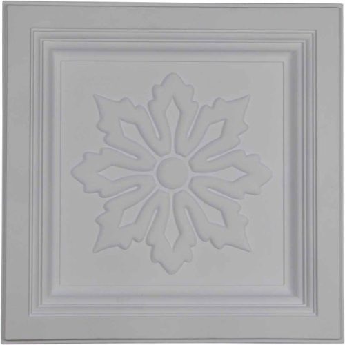 CT24X24FL23 7/8"W x 23 7/8"H x 2 1/2"P Floral Ceiling Tile