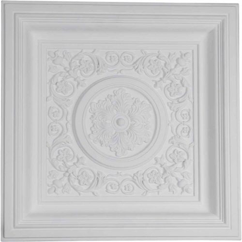 CT24X24NI23 7/8"W x 23 7/8"H x 2 1/2"P Nicole Ceiling Tile