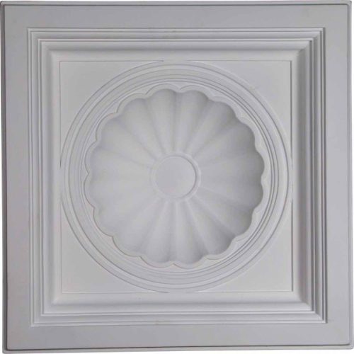 CT24X24SH23 7/8"W x 23 7/8"H x 5 1/2"P Shell Ceiling Tile