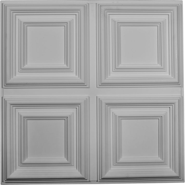 CT24QA23 3/4"W x 23 3/4"H 1 5/8"P Quatro Square Ceiling Tile