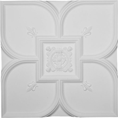 CT31X31FL31 1/2"W x 31 1/2"H x 2 3/8"P Fleur-de-lis Ceiling Tile