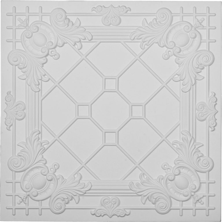 CT24X24HI24"W x 24"H x 3/4"P Hillsborough Ceiling Tile