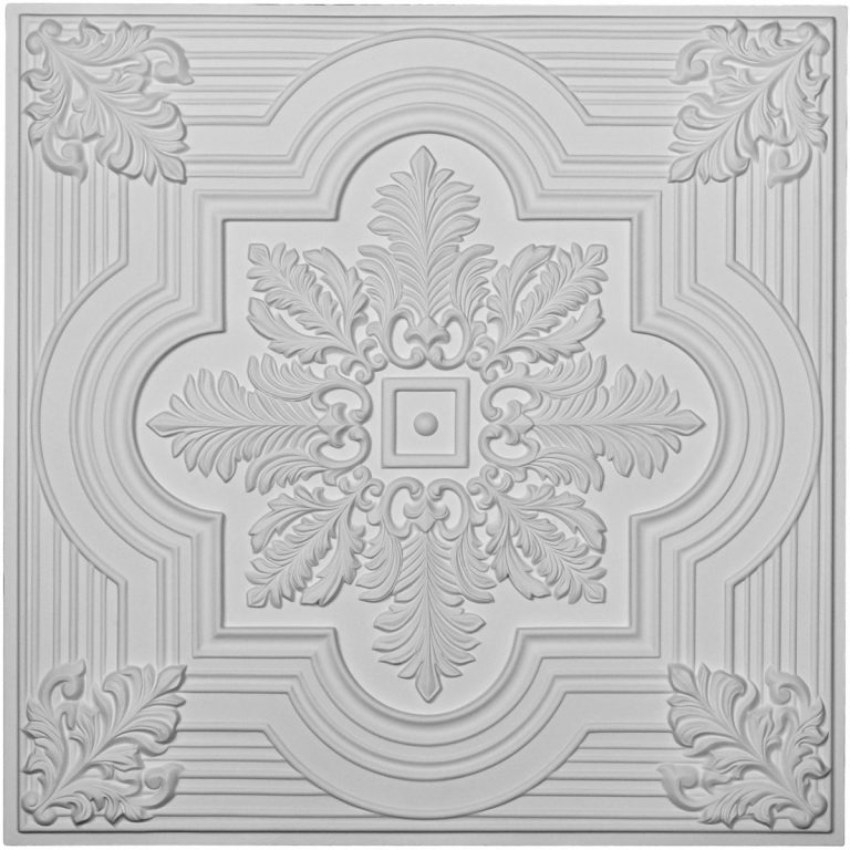 CT24X24AD24"W x 24"H x 3/4"P Adonis Ceiling Tile