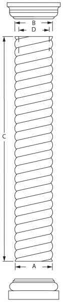 twist-rope-non-tapered-column-inside-diameter
