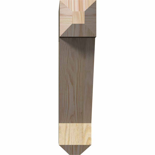 Traditional Craftsman Rough Sawn Bracket - Image 3
