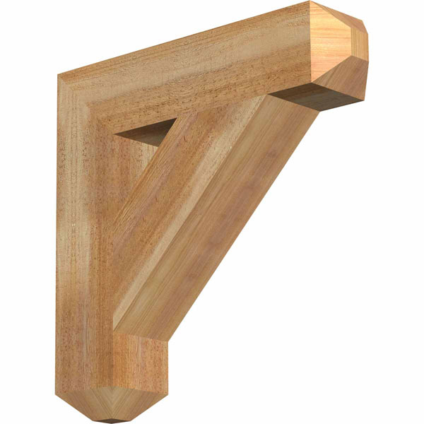 Traditional Craftsman Rough Sawn Bracket - Image 4