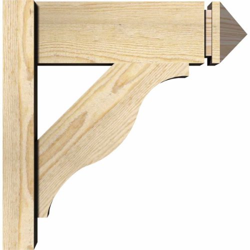 Funston Rough Sawn Arts and Crafts Outlooker