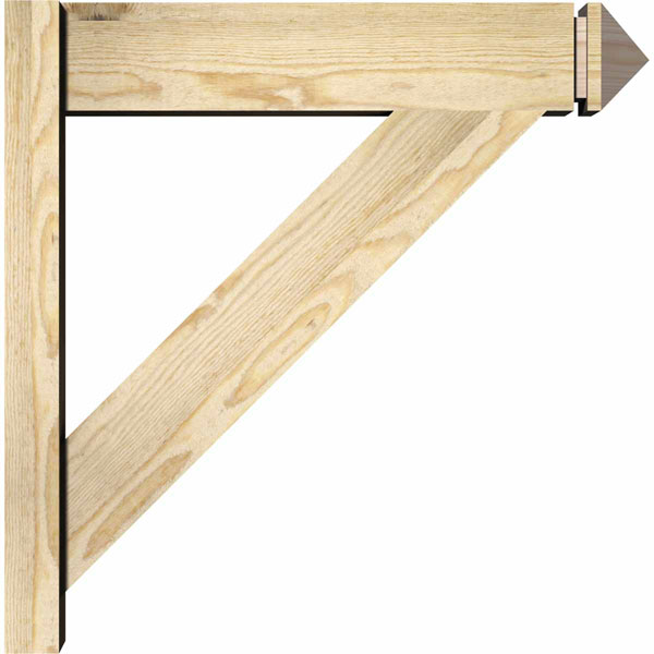 Traditional Rough Sawn Arts and Crafts Outlooker - Image 5