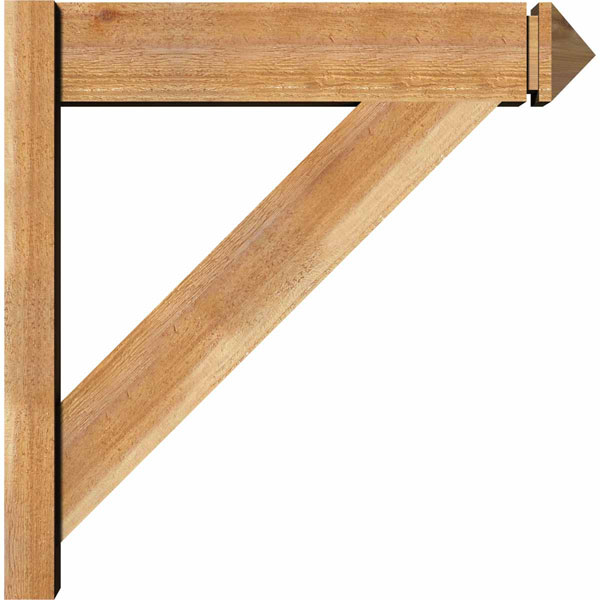 Traditional Rough Sawn Arts and Crafts Outlooker - Image 2