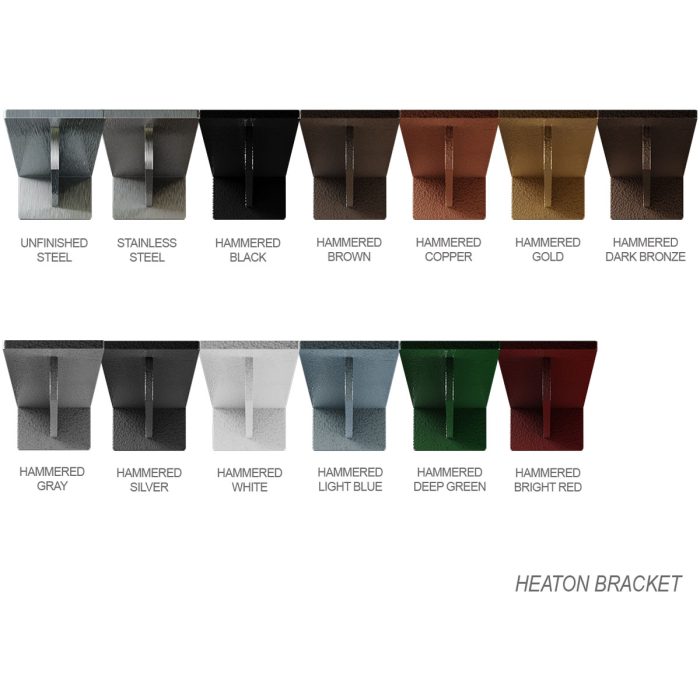 Ekena Millwork Heaton Hidden Support Steel Bracket - Image 4