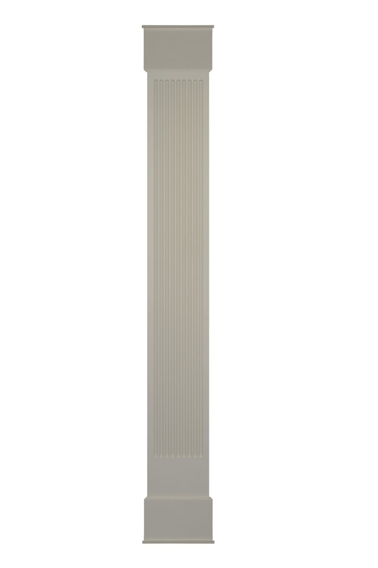 Fluted NTP Beveled Cap and Base