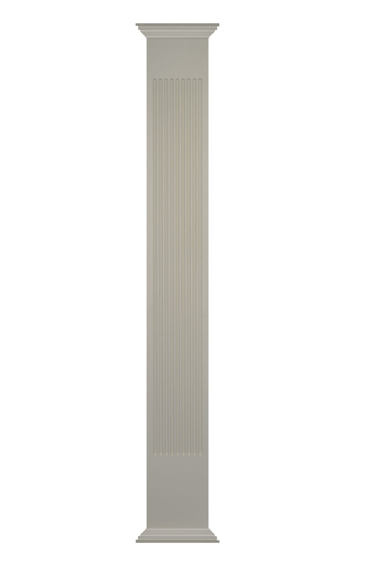 Fluted NTP Craftsman Cap and Base
