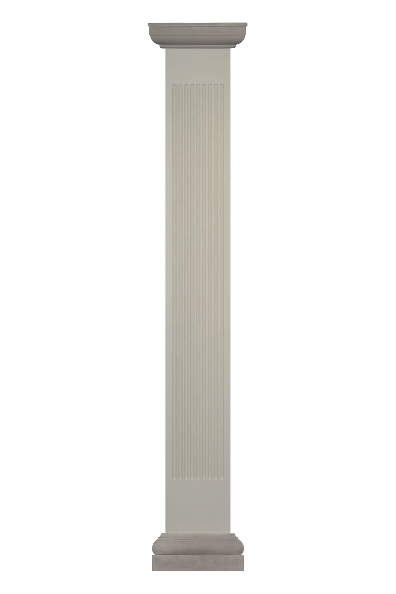 Fluted NTP Tuscan Cap and Base