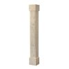EverCedar Wood Grained Flat Pack Square Column Wraps