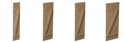 Board & Batten Shutters Z-Batten