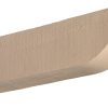 Fypon 4pcs Rough Sawn Wood Grain Bullnose Profile Rafter Tails