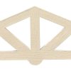 Fypon Flat Style Rough Sawn Gable Pediment