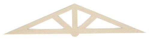 Fypon Flat Style Rough Sawn Gable Pediment