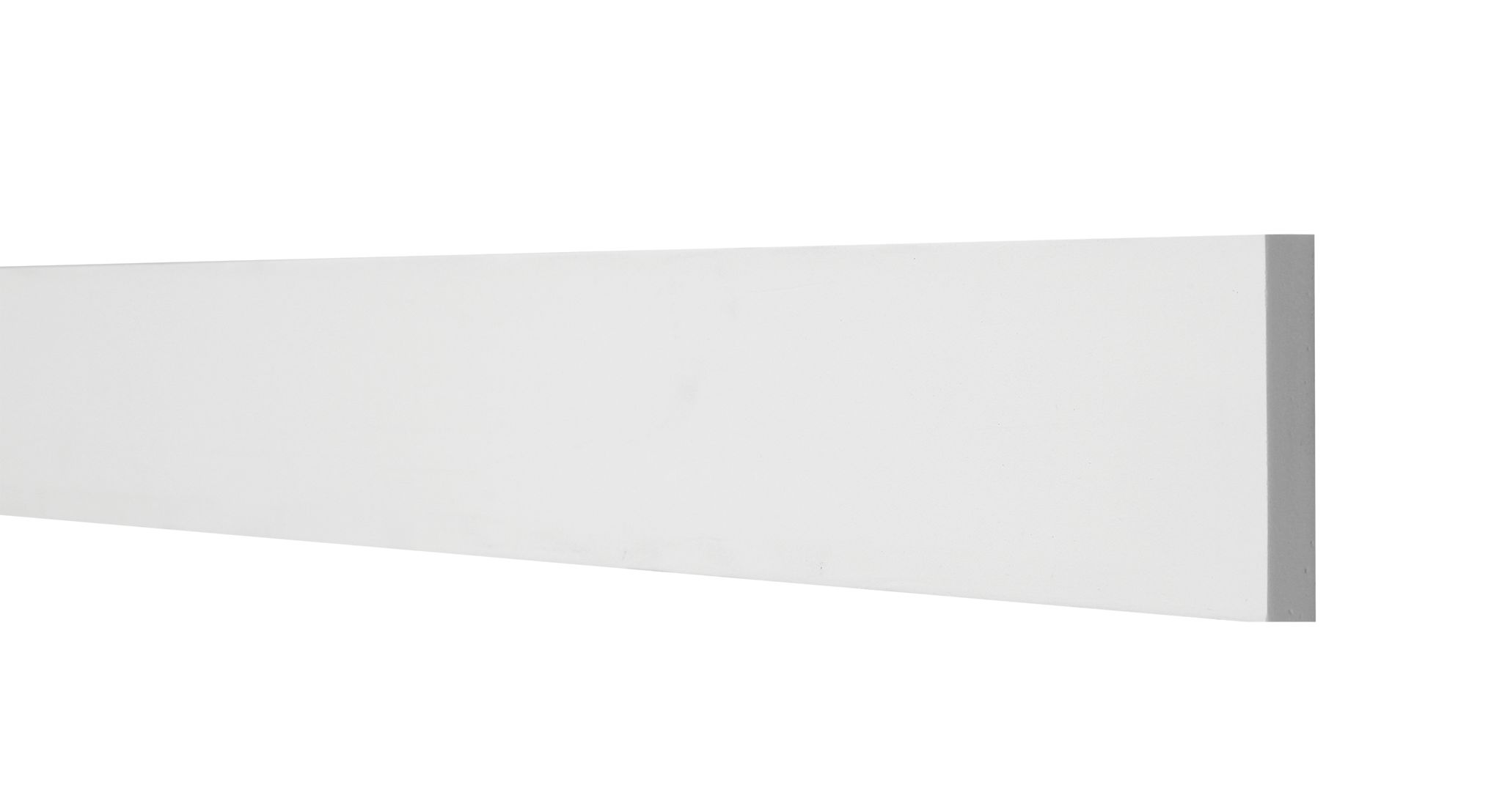 Fypon FLT1X3-12 4pcs Polyurethane Smooth Flat Trim