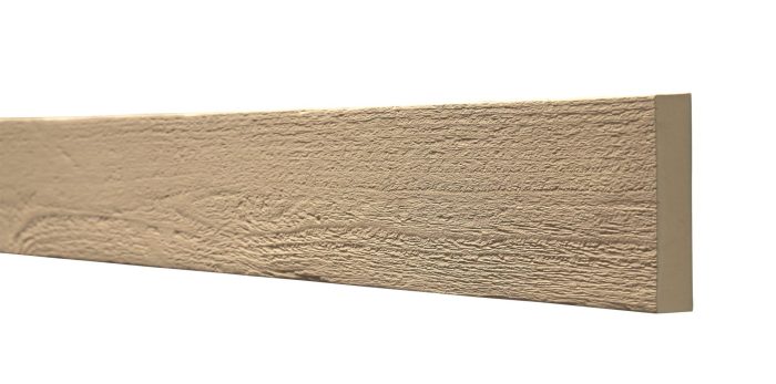 Fypon FLT1X4-12RS 4pcs Woodgrain Polyurethane Batten Trim