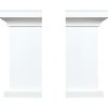 Fypon 9 inches Craftsman Cove End Caps