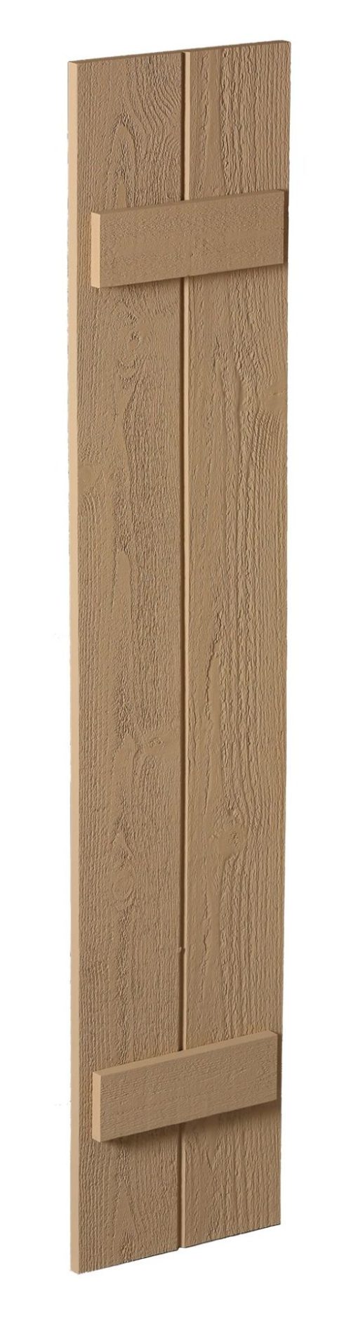 Fypon 2-Batten Rough Sawn Cedar Board & Batten Shutters