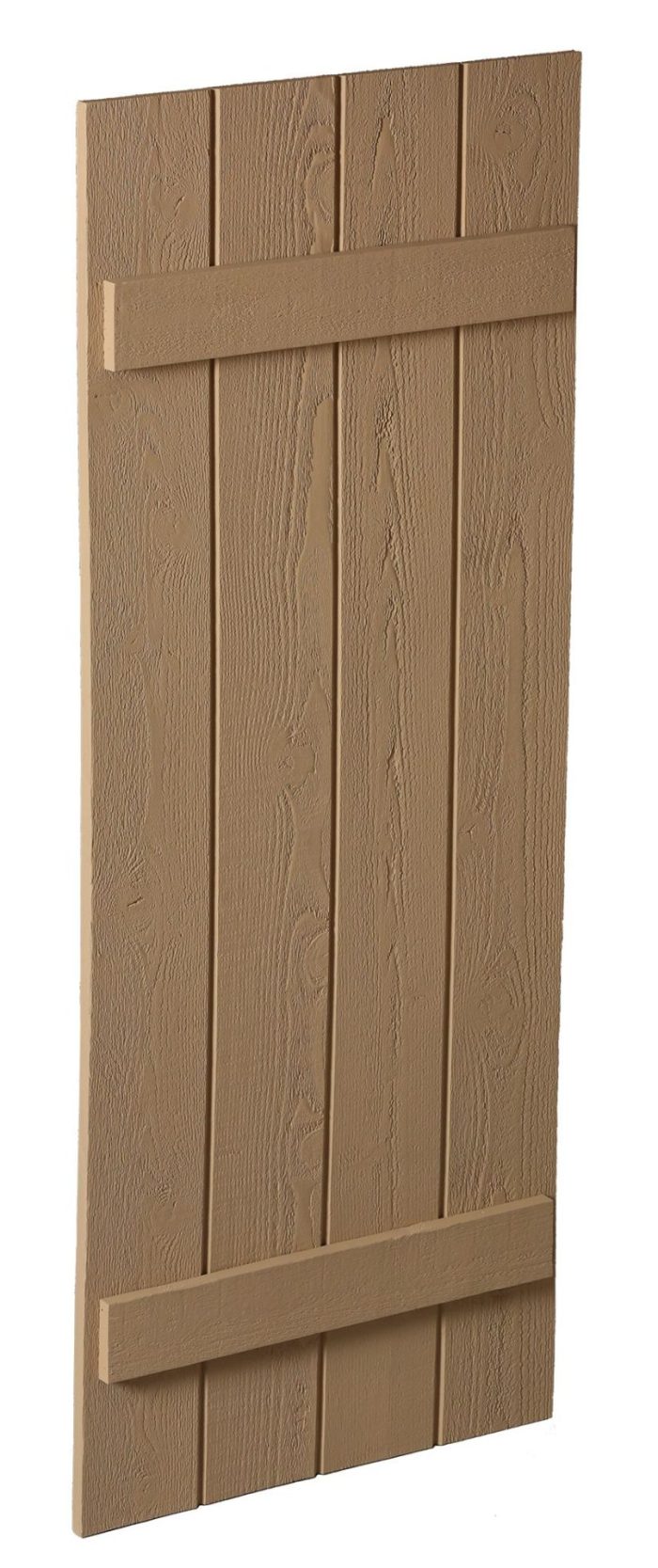 Fypon 2-Batten Rough Sawn Cedar Board & Batten Shutters