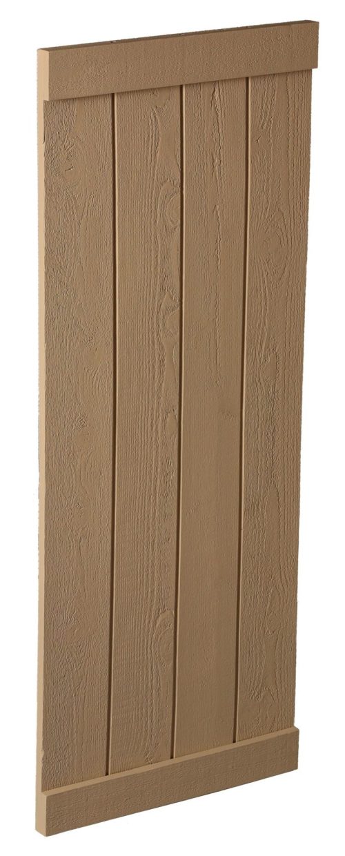 Fypon End Batten Rough Sawn Cedar Board & Batten Shutters