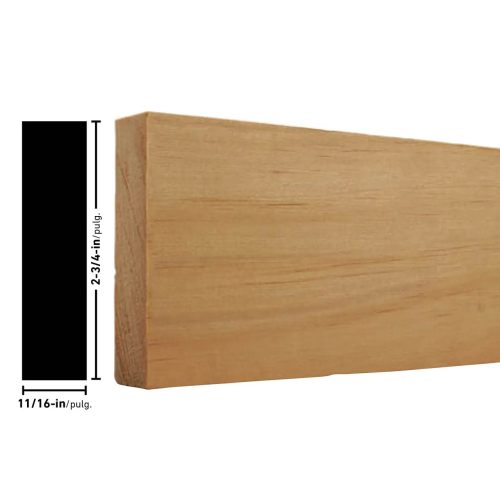 Empireco L246 11/16 x 11/16 inches Pine Screen Stock