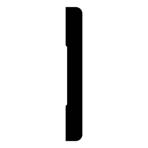 Empireco L433 7/16 x 3-1/4 inches E2E Pine Baseboard