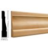 Empireco L444 11/16 x 3-1/4 inches Pine Casing