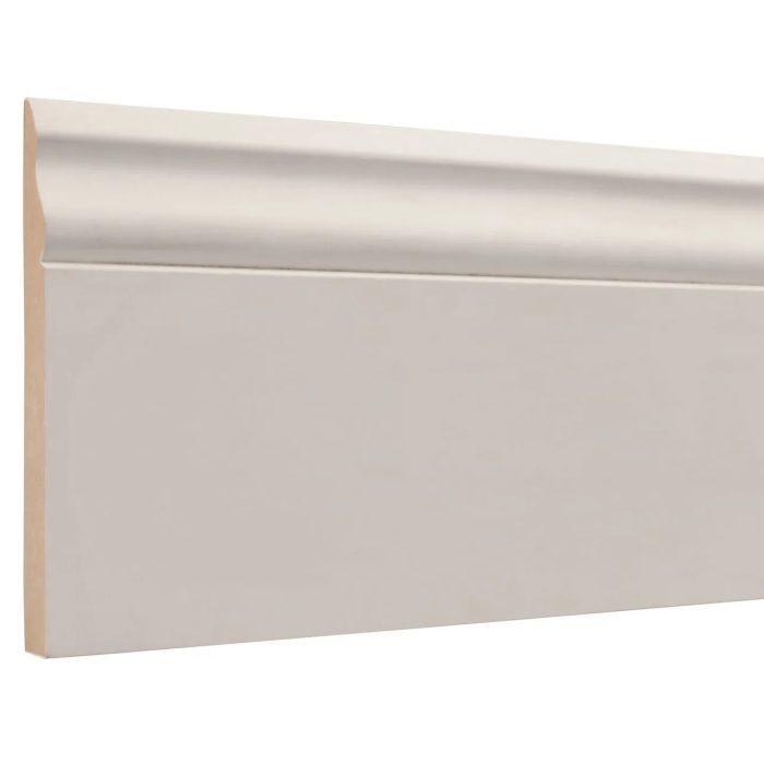 Empire 163E 19/32 x 5-1/4 inches Primed MDF Baseboard