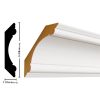 Empire L340 11/16 x 3-3/8 inches Primed MDF Crown Molding