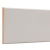 Empire L433 E2E 1/2 x 3-1/4 inches Primed MDF Baseboard