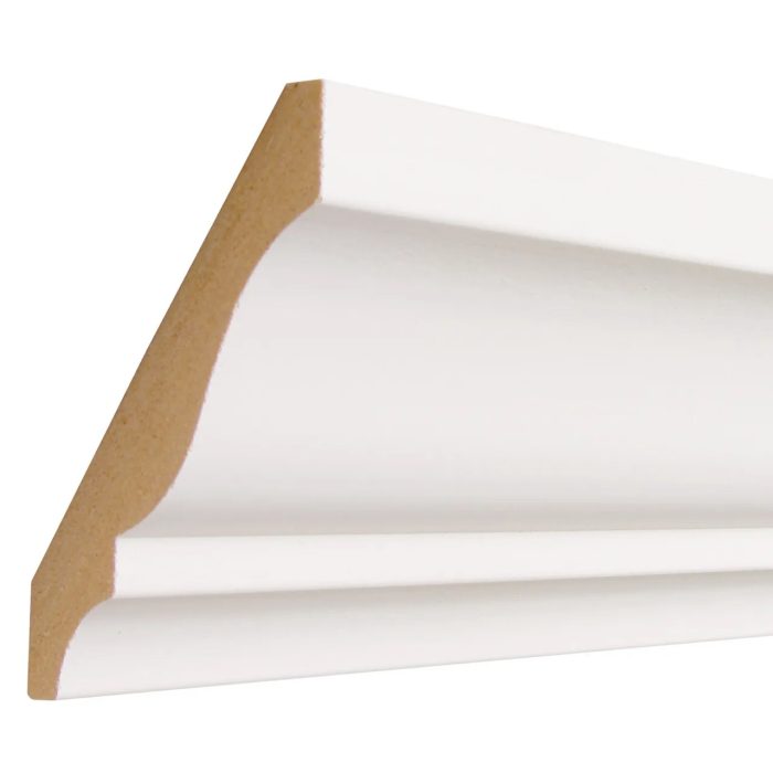 Empireco L49 11/32 x 3-1/4 inches Primed MDF Crown Molding