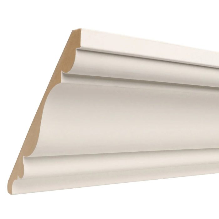 Empire 827 13/16 x 7-1/4 inches Primed MDF Crown Molding
