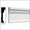 Empire 5010 1-3/16 x 4-1/4 inches Primed MDF Casing