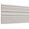 Empire BPT11 9/16 x 4-1/2 inches Primed MDF Baseboard