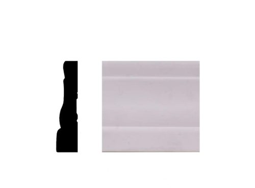 Empire L356 9/16 x 2-1/4 inches Painted White MDF Casing