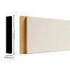 Empire X4916 Painted White MDF Jamb