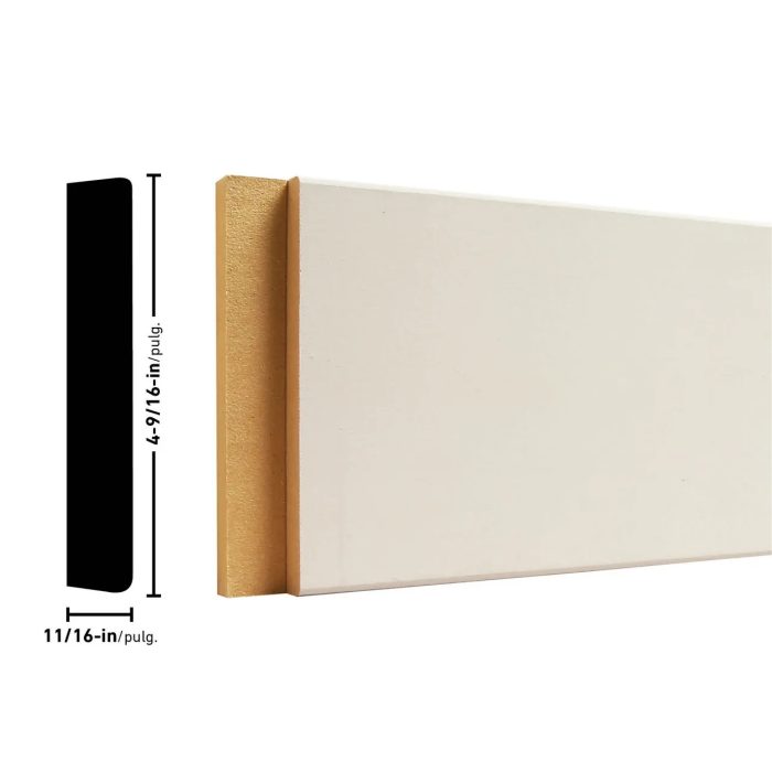 Empire X4916 Painted White MDF Jamb