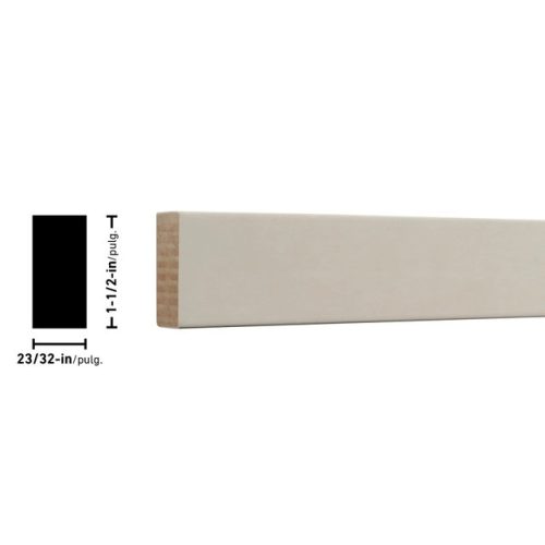 Empire 1X2 Primed Finger Joint Pine Board