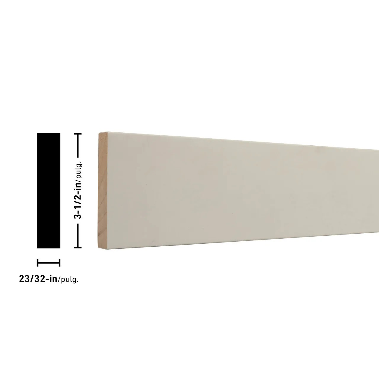 Empire 1X4 Primed Finger Joint Pine Board