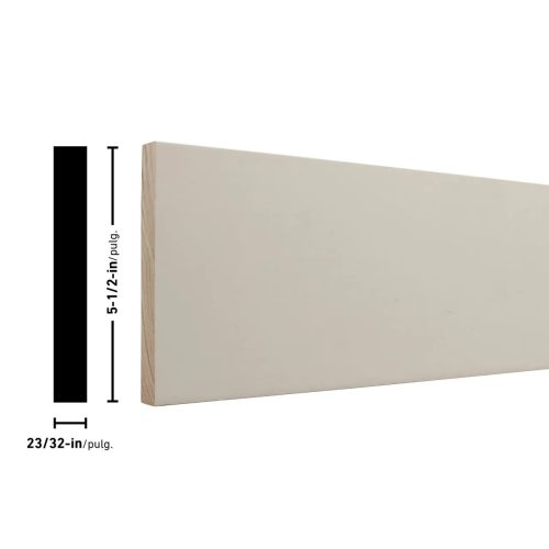 Empire 1X6 Primed FJ Pine Board