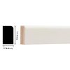 Empire L254 7/16 x 3/4 inches Primed FJ Shoe Moulding