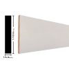 Empire L266 1/4 x 1-1/2-inches Primed FJ Pine Lattice