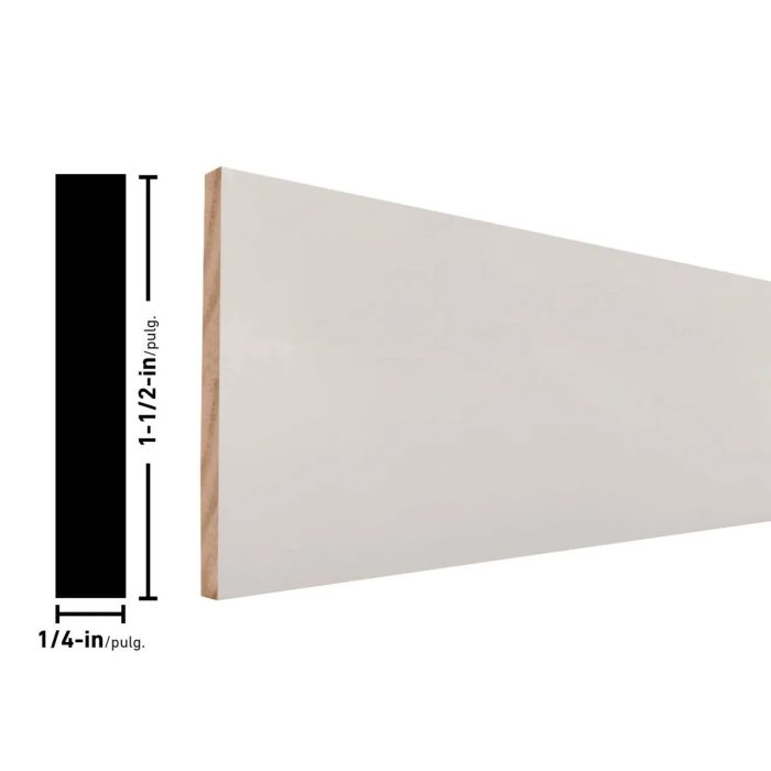 Empire L266 1/4 x 1-1/2-inches Primed FJ Pine Lattice