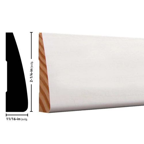 Empire 316 11/16 x 2-1/4 inches Primed FJ Pine Casing