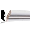 Empire 74 9/16 x 1-3/4 inches Primed FJ Bed Mould