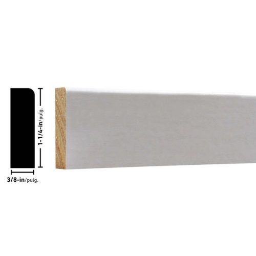 Empire 887 Primed Finger-Jointed Pine Stop Moulding
